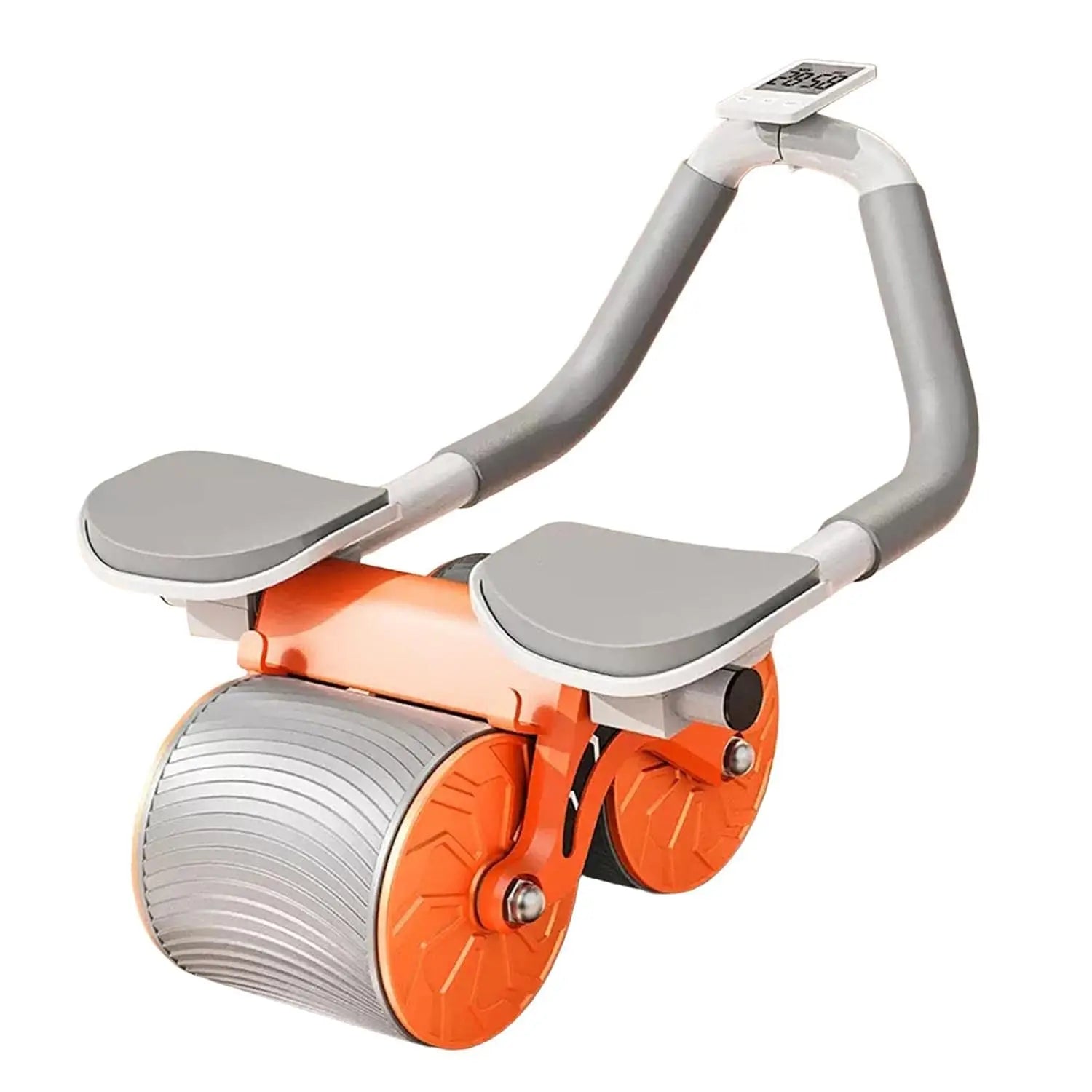 15000fcfa 2025 nouvelle roue à rouleaux à rebond automatique avec support de coude pour femmes et hommes avec tapis de genou et minuterie