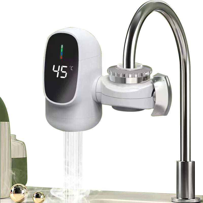 12900 FCFA Robinet de salle de bains électrique à affichage numérique Robinet d'eau Chauffe-eau électrique instantané Tête Robinet de chauffage rapide