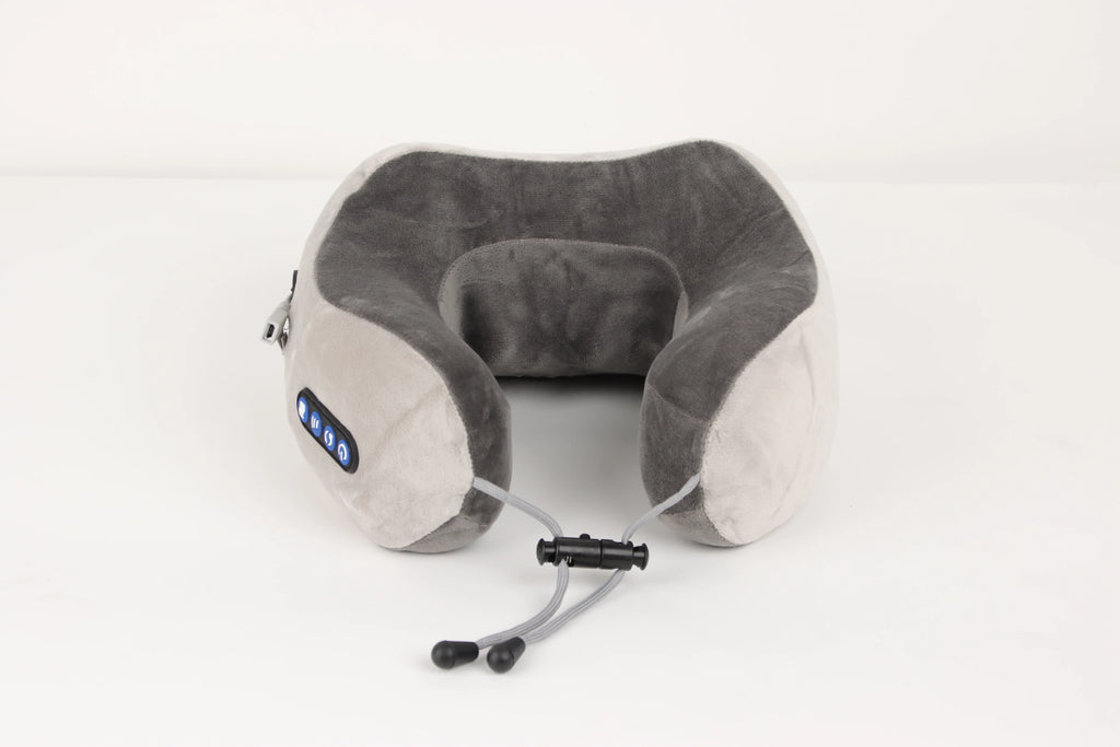 15000fcfa Oreiller de massage multifonctionnel en forme de U en mousse à mémoire de forme à 3 vitesses Soulagement du fabricant pour les douleurs au cou