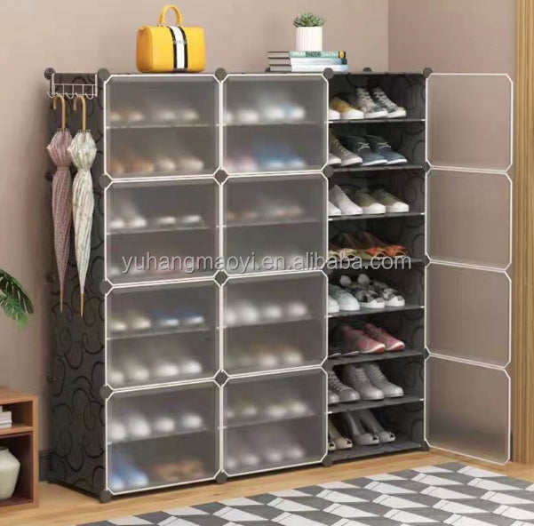 25000fcfa Rangement chaussure en plastique 36 paires
