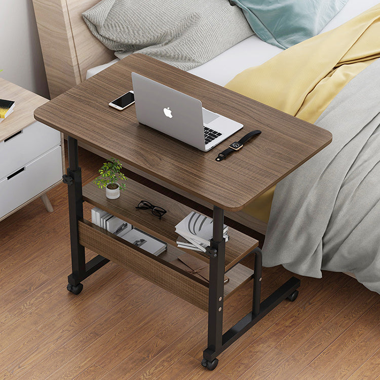 23000 FCFA Table d'ordinateur portable ergonomique moderne et simple bureau de PC convertible avec rangement bureau d'ordinateur en bois réglable par levage manuel mobile