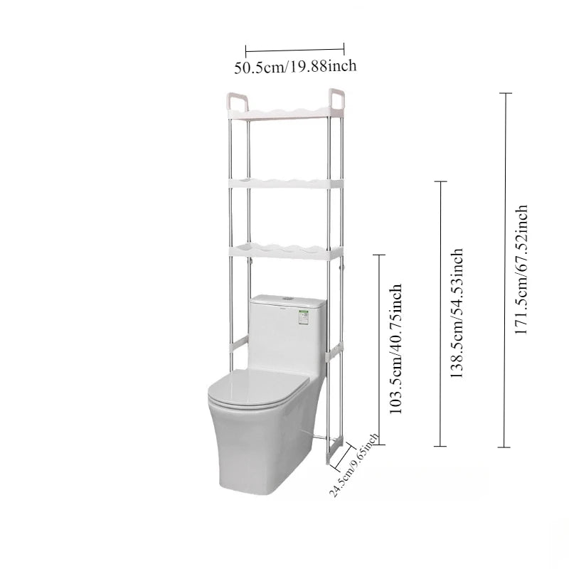 15000fcfa Étagère de rangement pour toilettes