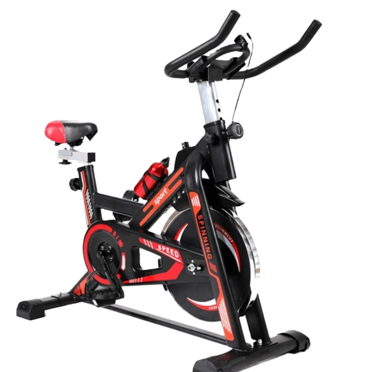 150000 FCFA Vélo d'appartement ultra-silencieux équipement d'exercice de gymnastique à domicile système de freinage magnétique pour la perte de poids en acier