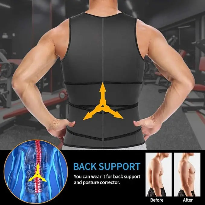 10000fcfa Gilet de sauna pour hommes