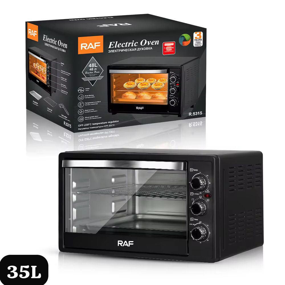 45900 FCFA Raf Brand 35 Litres Meilleur four grille-pain à convection de comptoir Four à pizza électrique