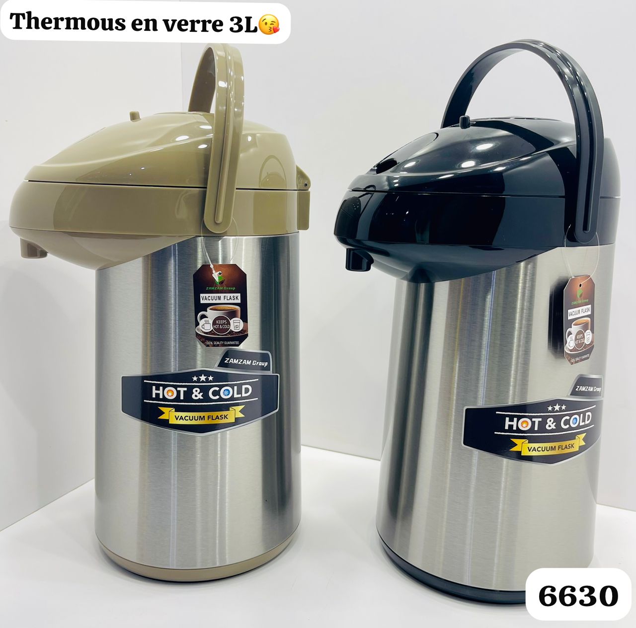 16000fcfa Thermos en verre 3L