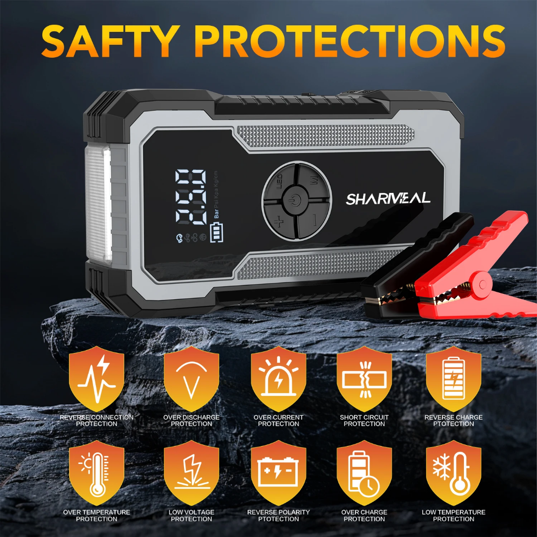 50000fcfa Compresseur d'air portable avec power bank