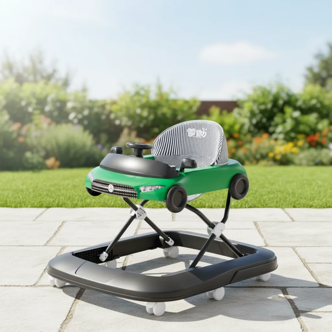 25000fcfa Trotteur Bébé 2-en-1 en Forme de Voiture avec Plateau de Roulement