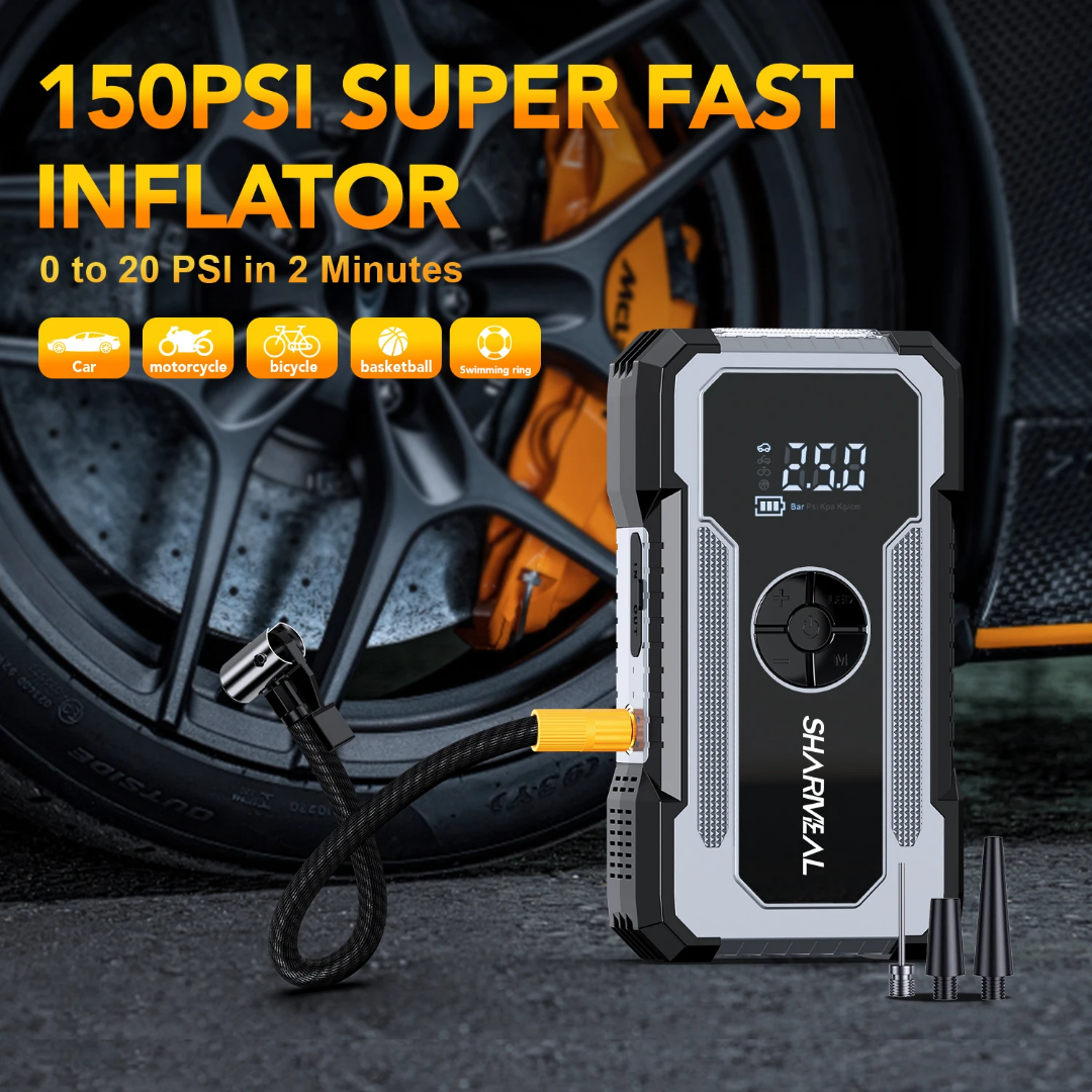 50000fcfa Compresseur d'air portable avec power bank