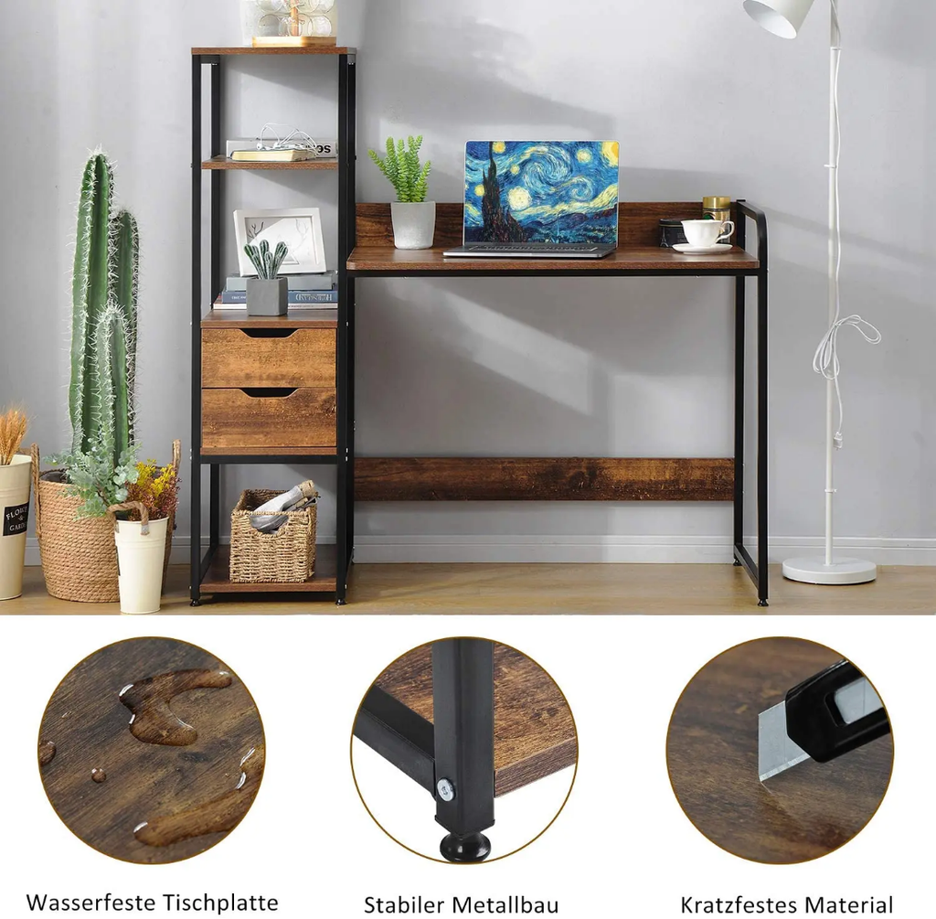 Table bureau moderne multifonction