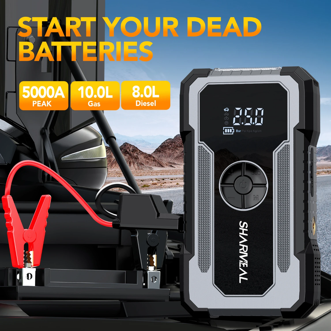 50000fcfa Compresseur d'air portable avec power bank