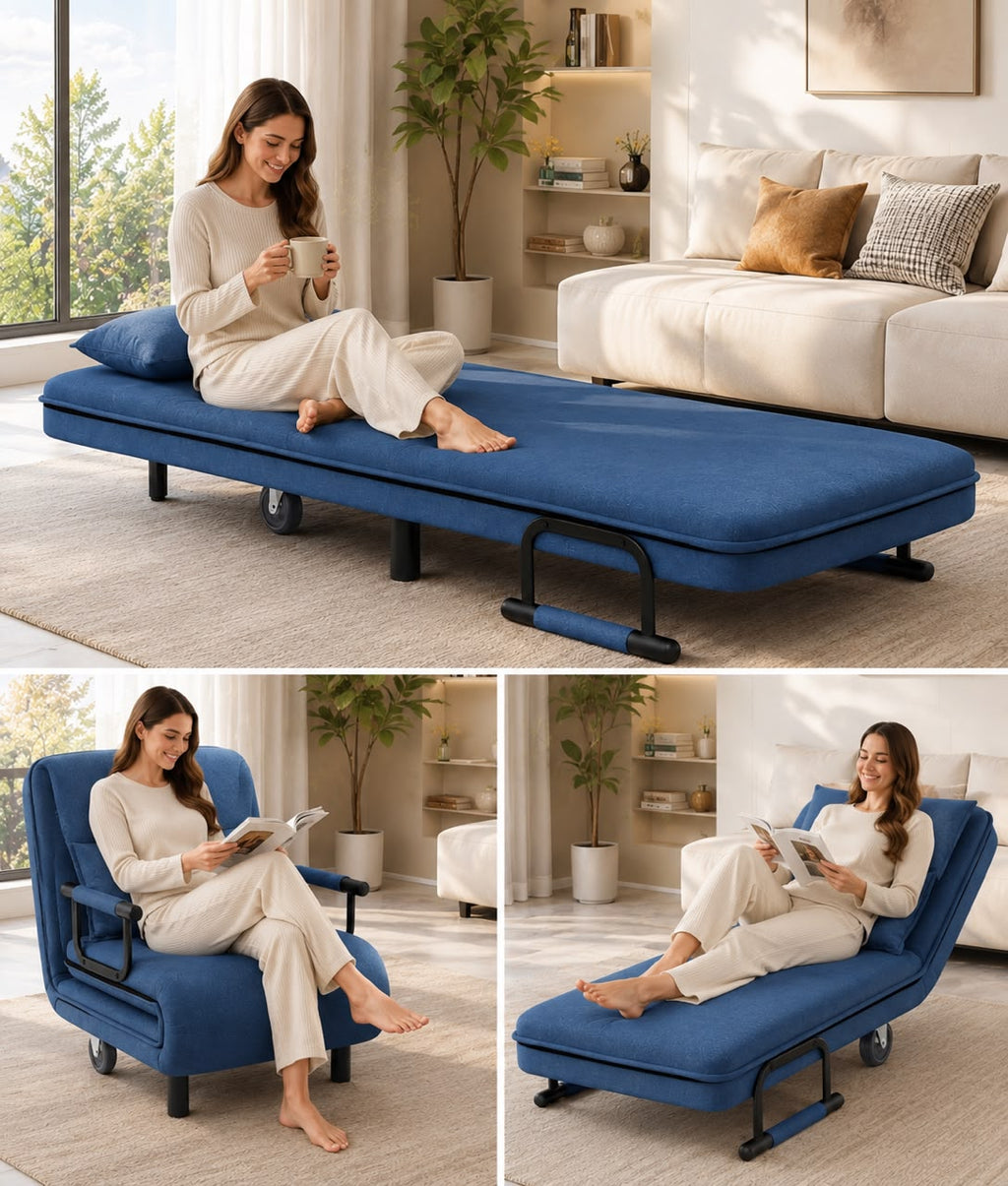 45000fcfa Fauteuil Convertible 2-en-1 – Confort, Élégance et Praticité