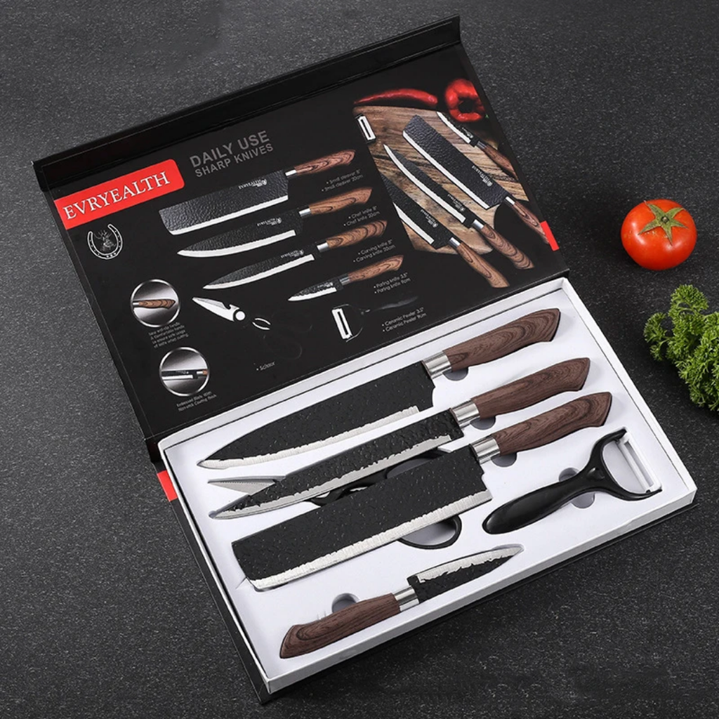 9000fcfa Ensemble couteau 6pcs