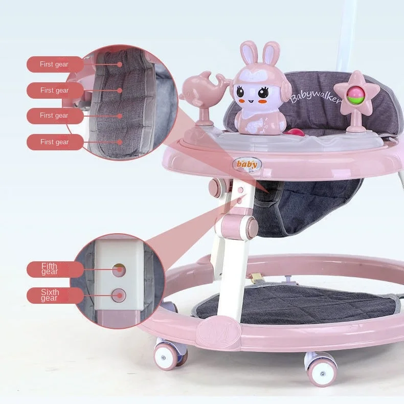 25000fcfa Trotteur Bébé Multifonction avec Pare-soleil – Confort, Éveil et Sécurité