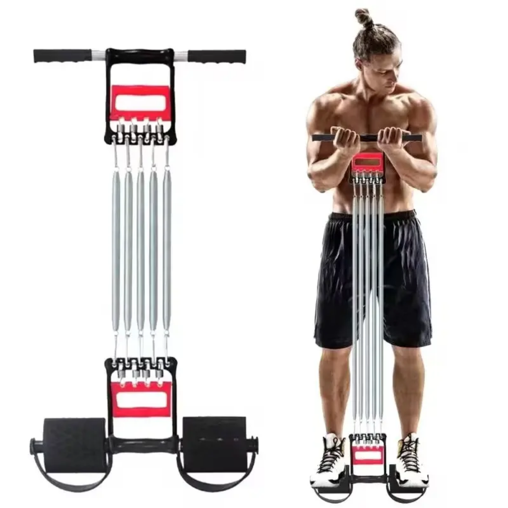 Tenseur de musculation à ressort en acier