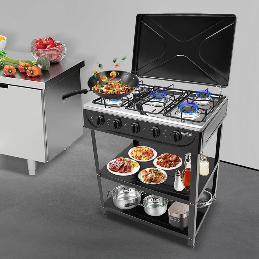 45000fcfa Cuisinière à gaz 5 fux multifonction