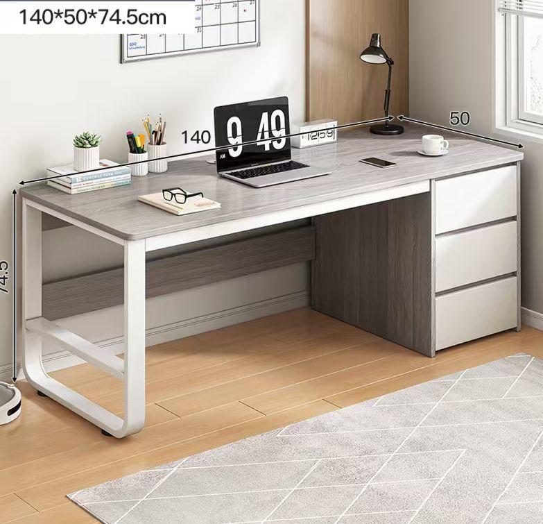 58000fcfa Bureau de travail moderne avec rangements intégrés